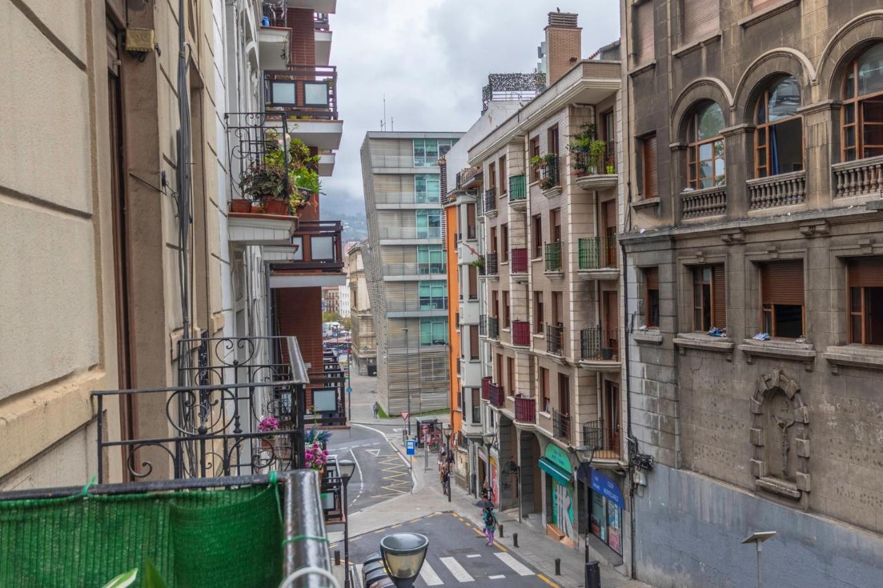 Inar Centrico Apartamento Junto Ayuntamiento & Ria Bilbau Exterior foto